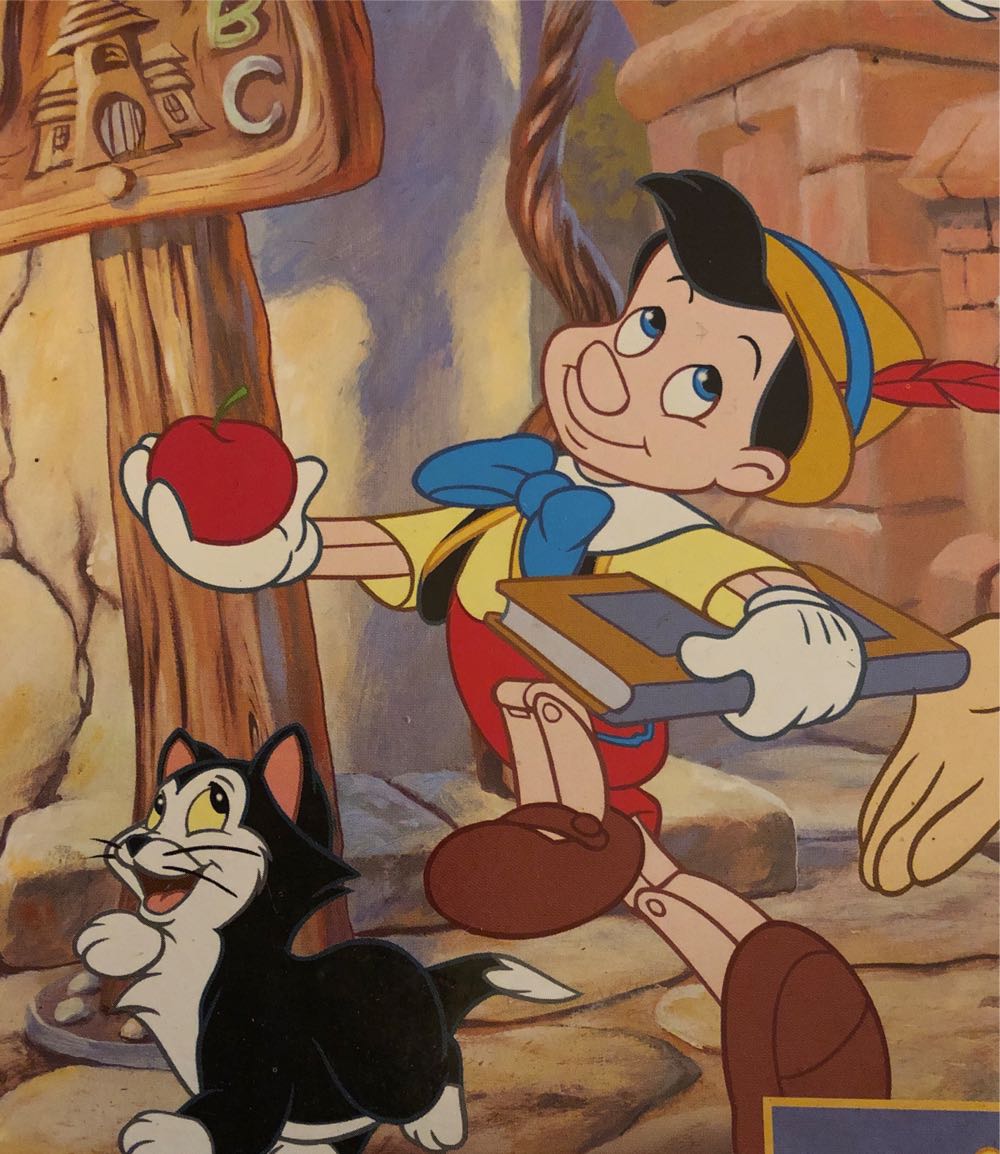 Ponocchios First Day At School🟦 - Ravensburger/Nathan puzzle collectible [Barcode 4005556868001] - Main Image 3