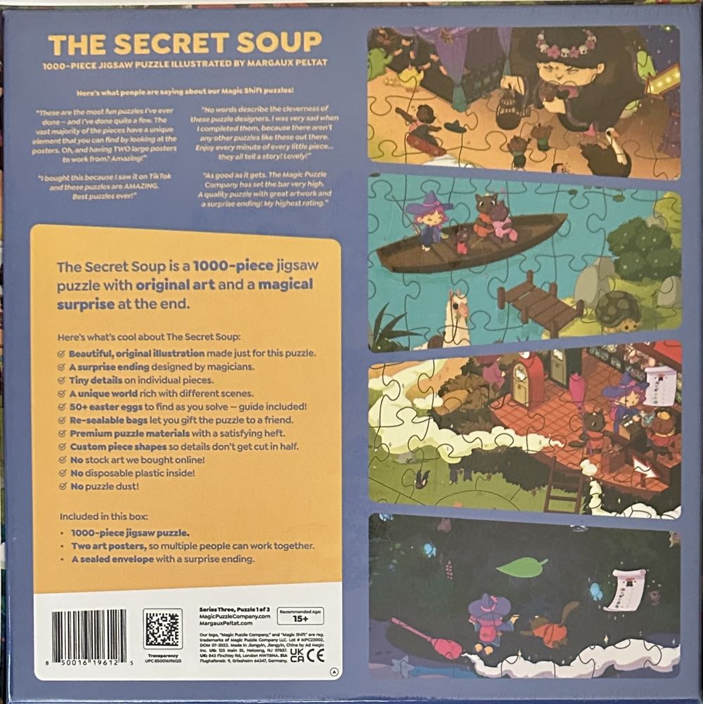 The Secret Soup - Magic Puzzle Company puzzle collectible [Barcode 850016196125] - Main Image 2