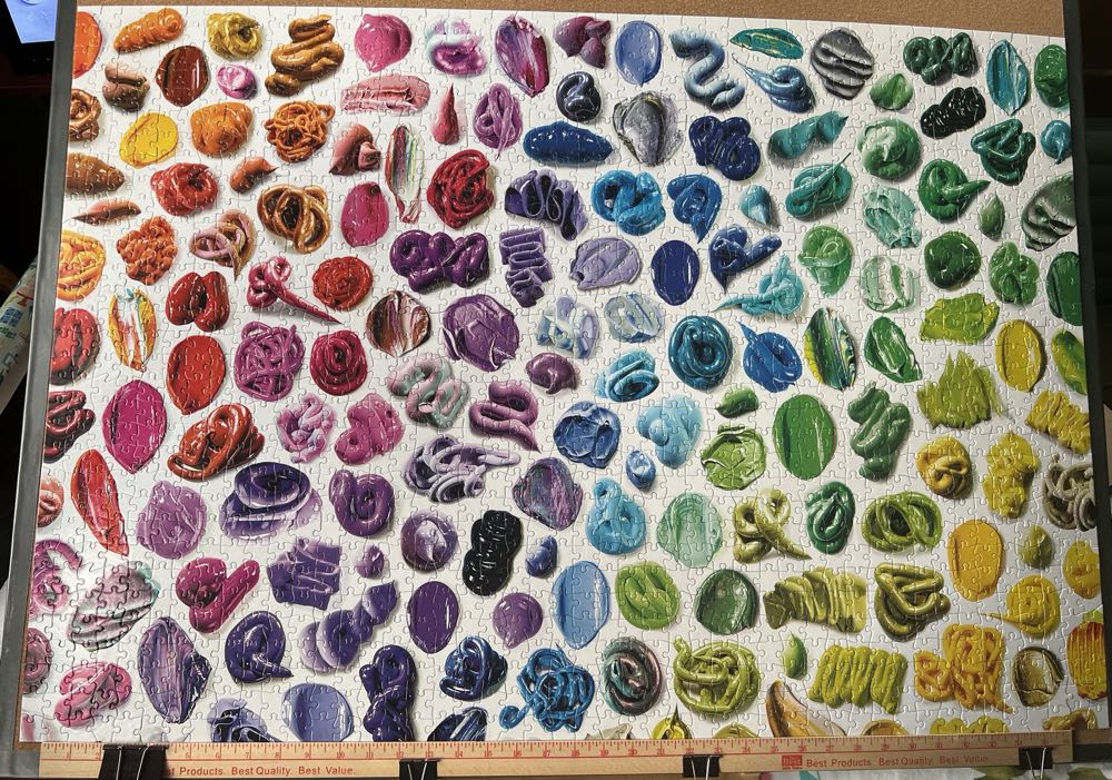 Josie Lewis: Painter’s Palette - Buffalo Games 🇺🇸 puzzle collectible [Barcode 079346024667] - Main Image 2