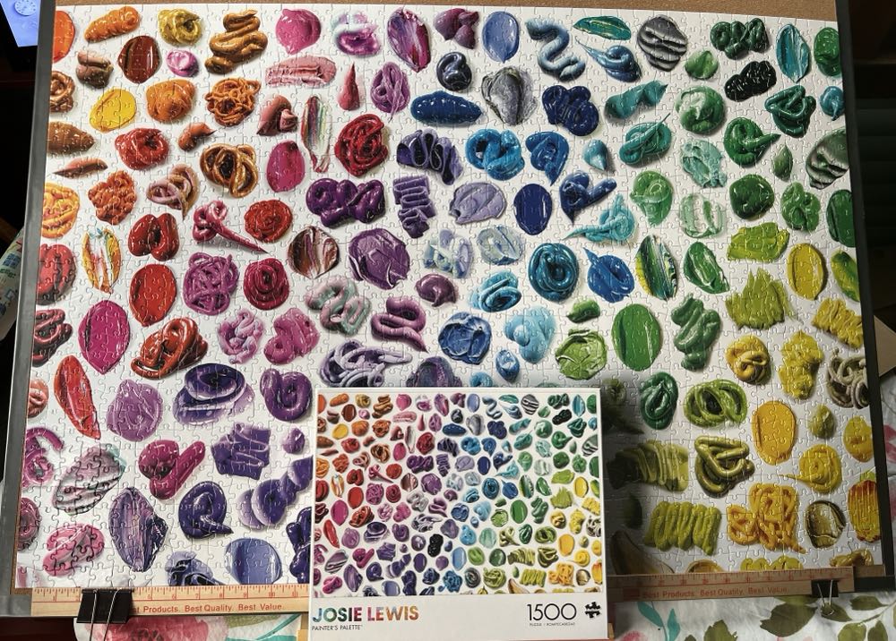 Josie Lewis: Painter’s Palette - Buffalo Games 🇺🇸 puzzle collectible [Barcode 079346024667] - Main Image 3