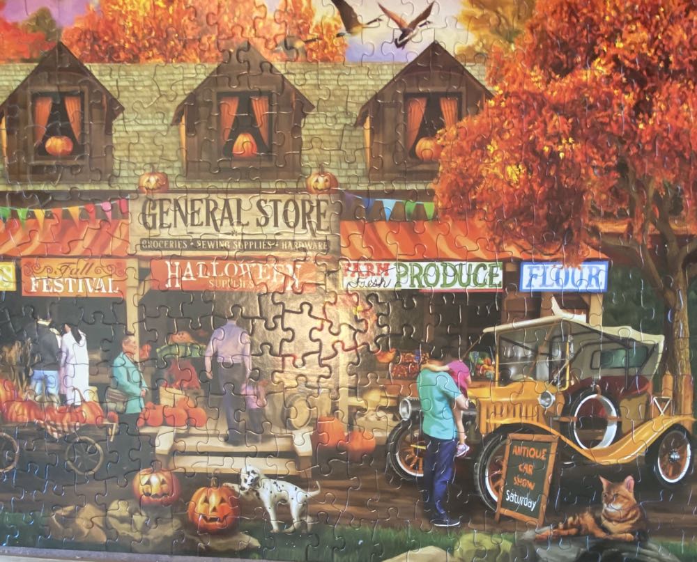 Halloween At The General Store  - Suns Out puzzle collectible [Barcode 796780297043] - Main Image 4