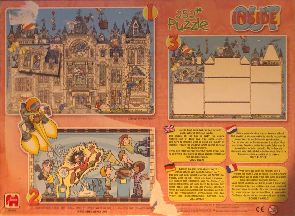 Inside Out Museum 🟦 - Jumbo puzzle collectible [Barcode 8710126014387] - Main Image 4