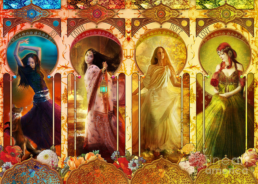 Z (TRADED) Joy Faith Hope Love - Anatolian puzzle collectible [Barcode 8698543145061] - Main Image 2