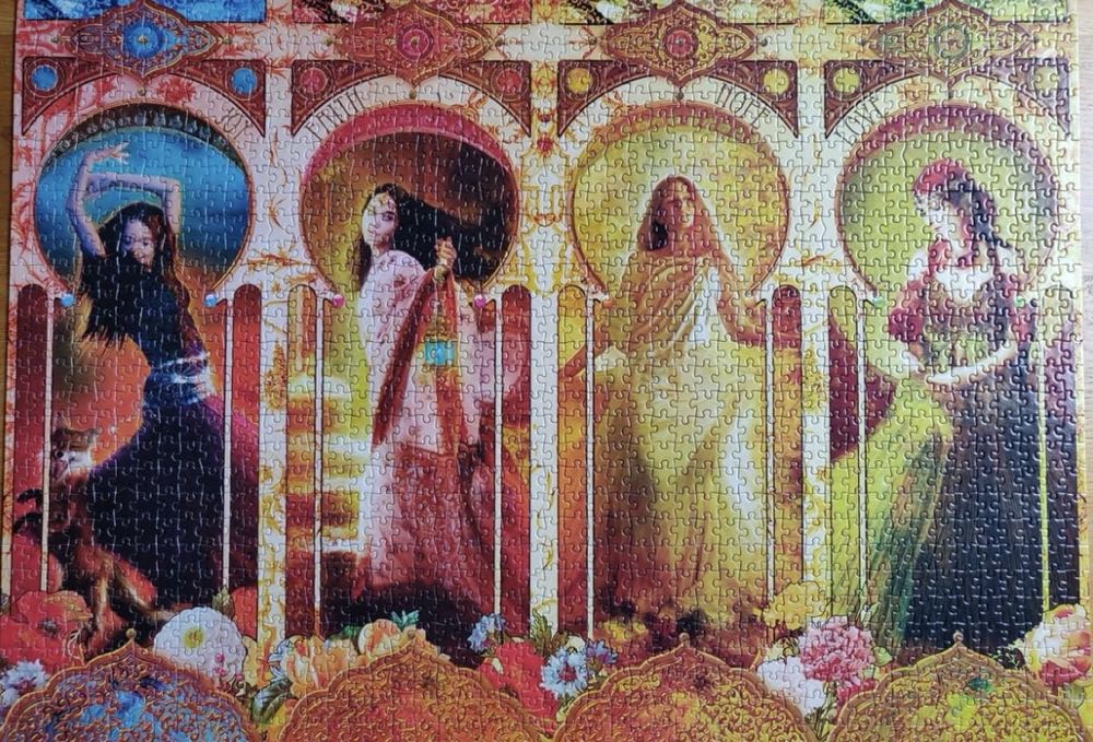 Z (TRADED) Joy Faith Hope Love - Anatolian puzzle collectible [Barcode 8698543145061] - Main Image 3