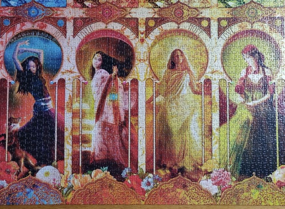 Z (TRADED) Joy Faith Hope Love - Anatolian puzzle collectible [Barcode 8698543145061] - Main Image 4