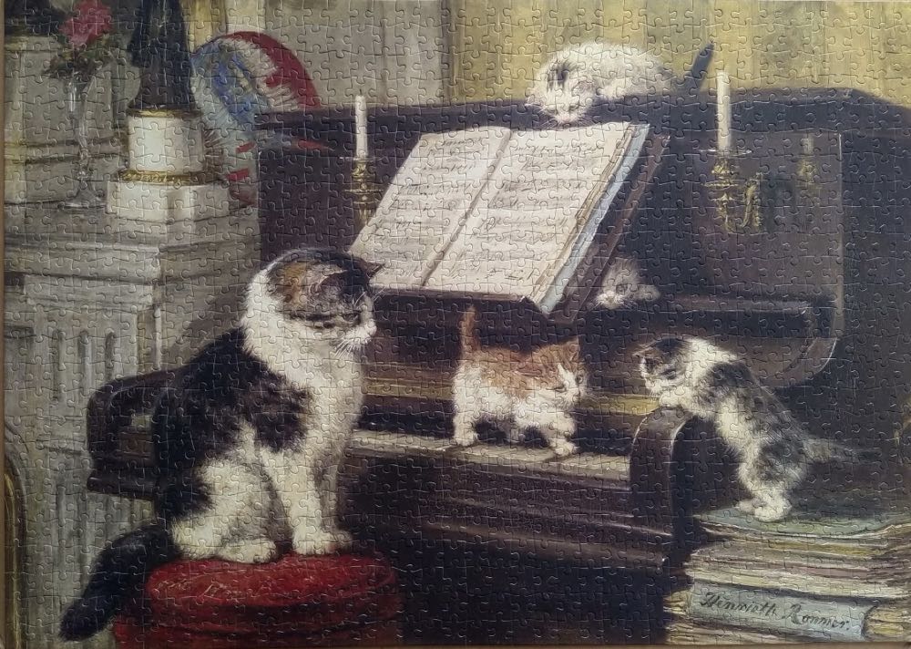 The Piano Lesson 🟦 - Enjoy Puzzle puzzle collectible [Barcode 5949194015511] - Main Image 3