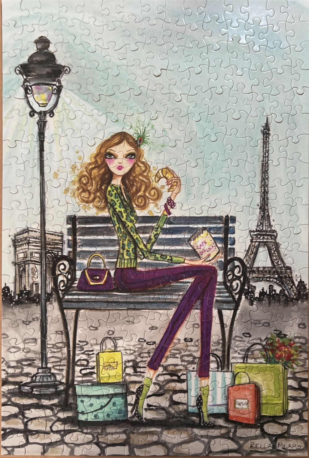 Shop Paris - Andrew +  Blaine Ltd. puzzle collectible [Barcode 814938014547] - Main Image 3