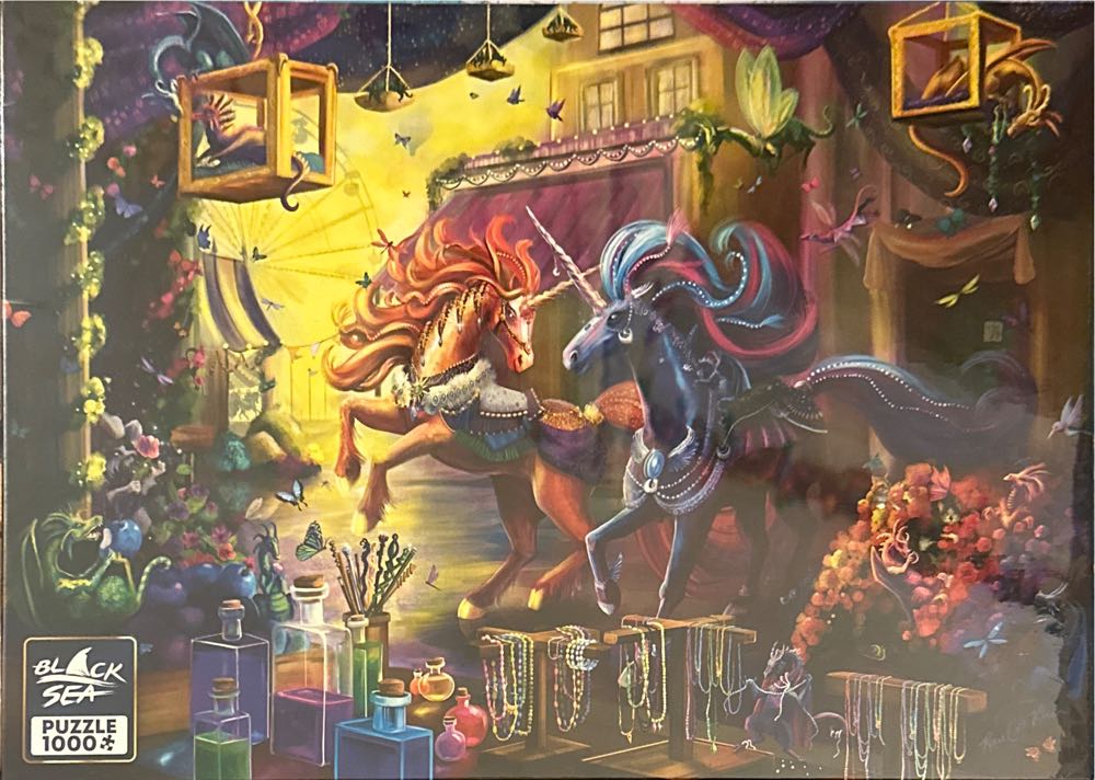 Gilded Cats And Flowers