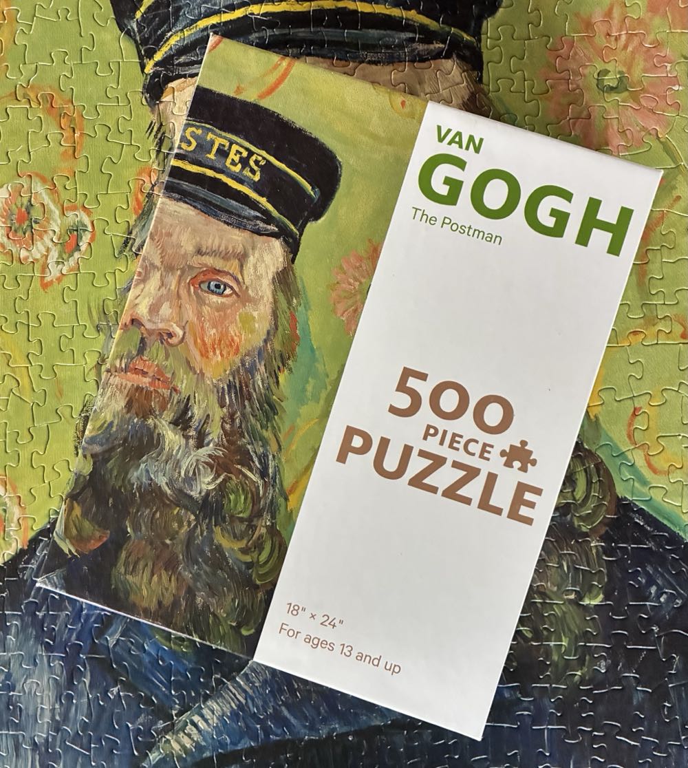 The Postman - Puzzles Plus/Barnes Foundation puzzle collectible [Barcode 834860092468] - Main Image 2