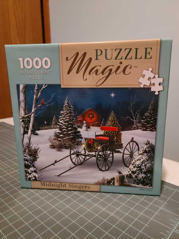  Midnight Singers  - Herrschners puzzle collectible [Barcode 6983844145028] - Main Image 2