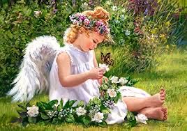 Garden Angel 🟦 - Castorland puzzle collectible [Barcode 5904438051991] - Main Image 2