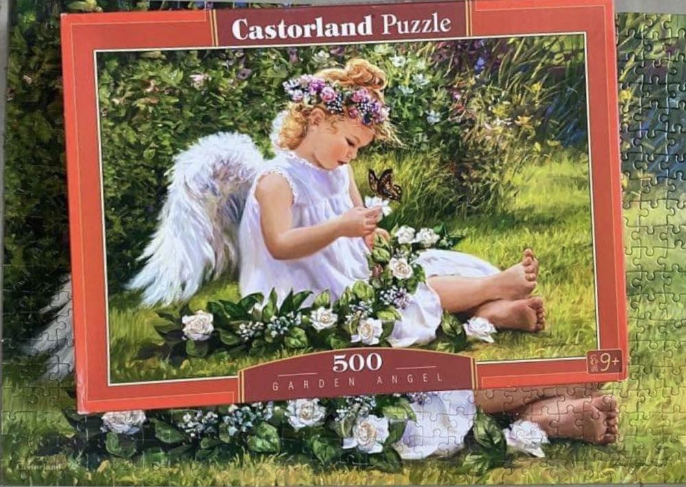 Garden Angel 🟦 - Castorland puzzle collectible [Barcode 5904438051991] - Main Image 4
