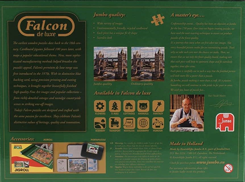 Camping Holiday 🟦 - Falcon de luxe puzzle collectible [Barcode 8710126110287] - Main Image 2