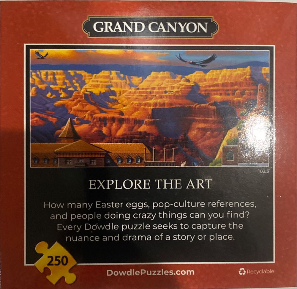 Grand Canyon - Dowdle Puzzles puzzle collectible - Main Image 2