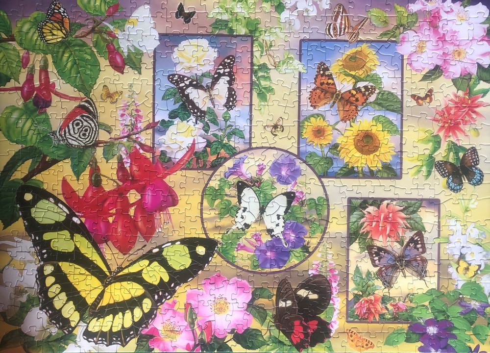 Butterfly Magic - Cobble Hill puzzle collectible [Barcode 625012850629] - Main Image 3