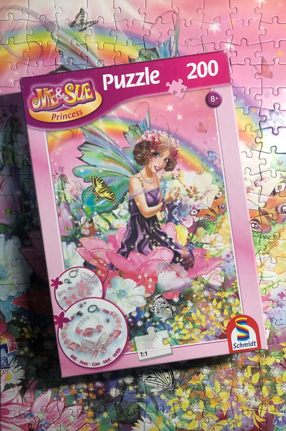 Me And Sue Vlinderprinses 🟦 - Schmidt Puzzle puzzle collectible [Barcode 4001504550653] - Main Image 4