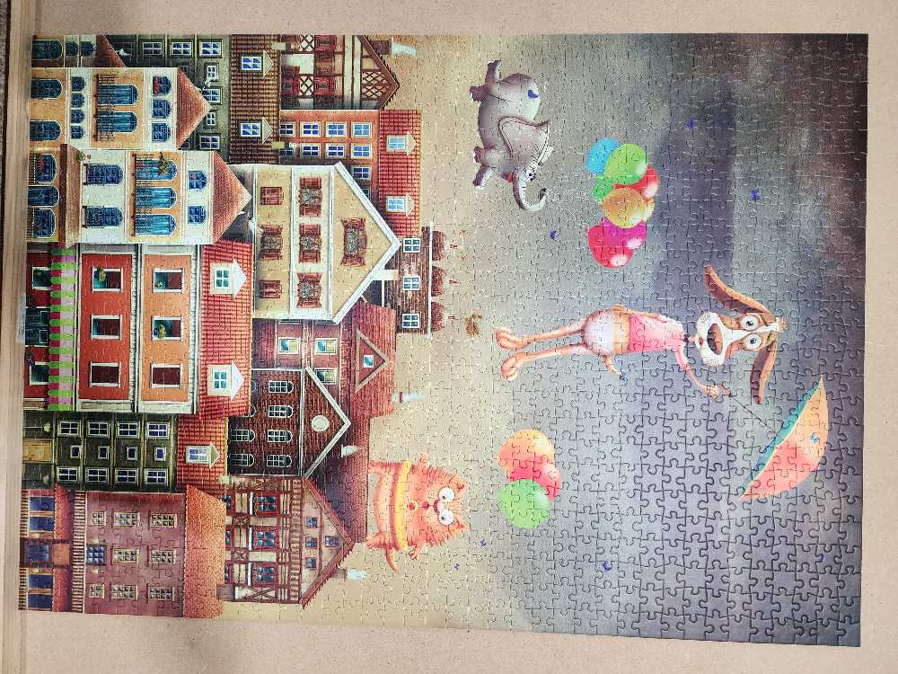 Above the City - Enjoy puzzle collectible [Barcode 5949194019434] - Main Image 4