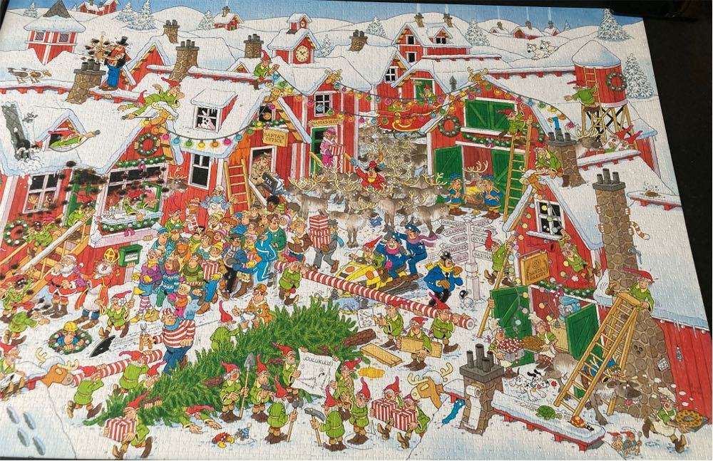 Het Dorp Van De Kerstman - Jumbo puzzle collectible [Barcode 8710126200766] - Main Image 2