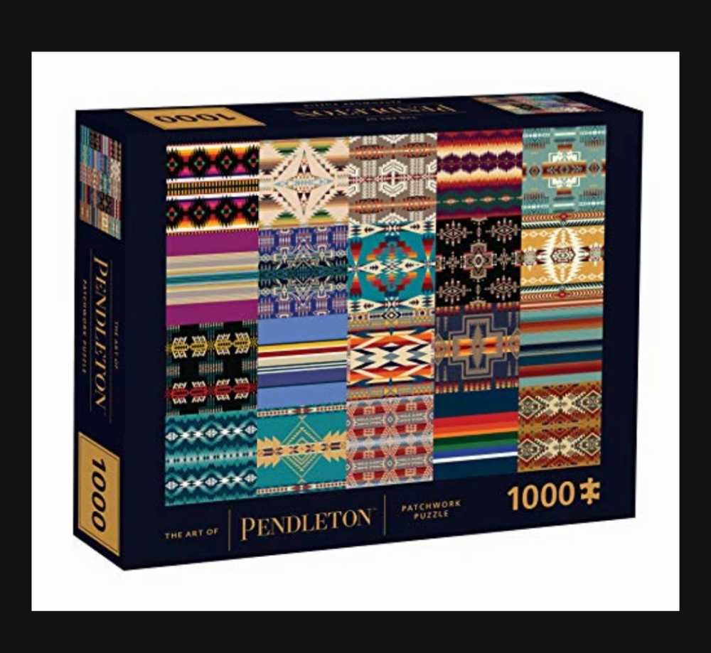 Pendleton Patchwork - Chronical Books puzzle collectible [Barcode 9781797211466] - Main Image 2