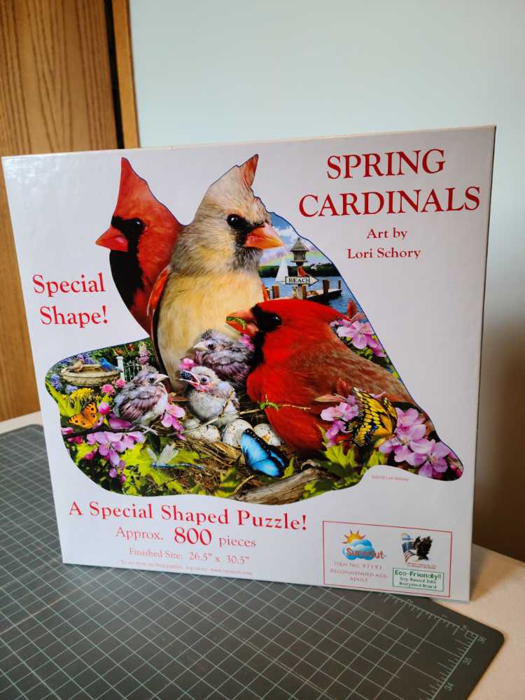 Horned poppy fairy mini puzzle by New York puzzle company