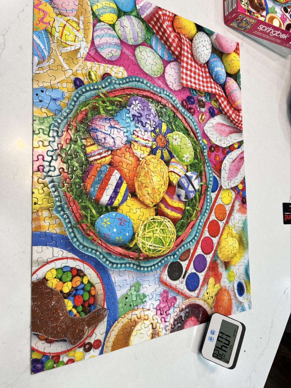 Extraordinary Easter Eggs - Springbok puzzle collectible [Barcode 091683016570] - Main Image 3