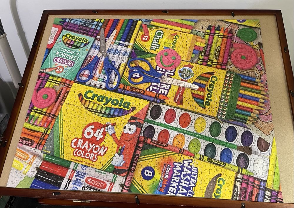 Artist’s Table - Springbok puzzle collectible [Barcode 091683111589] - Main Image 2