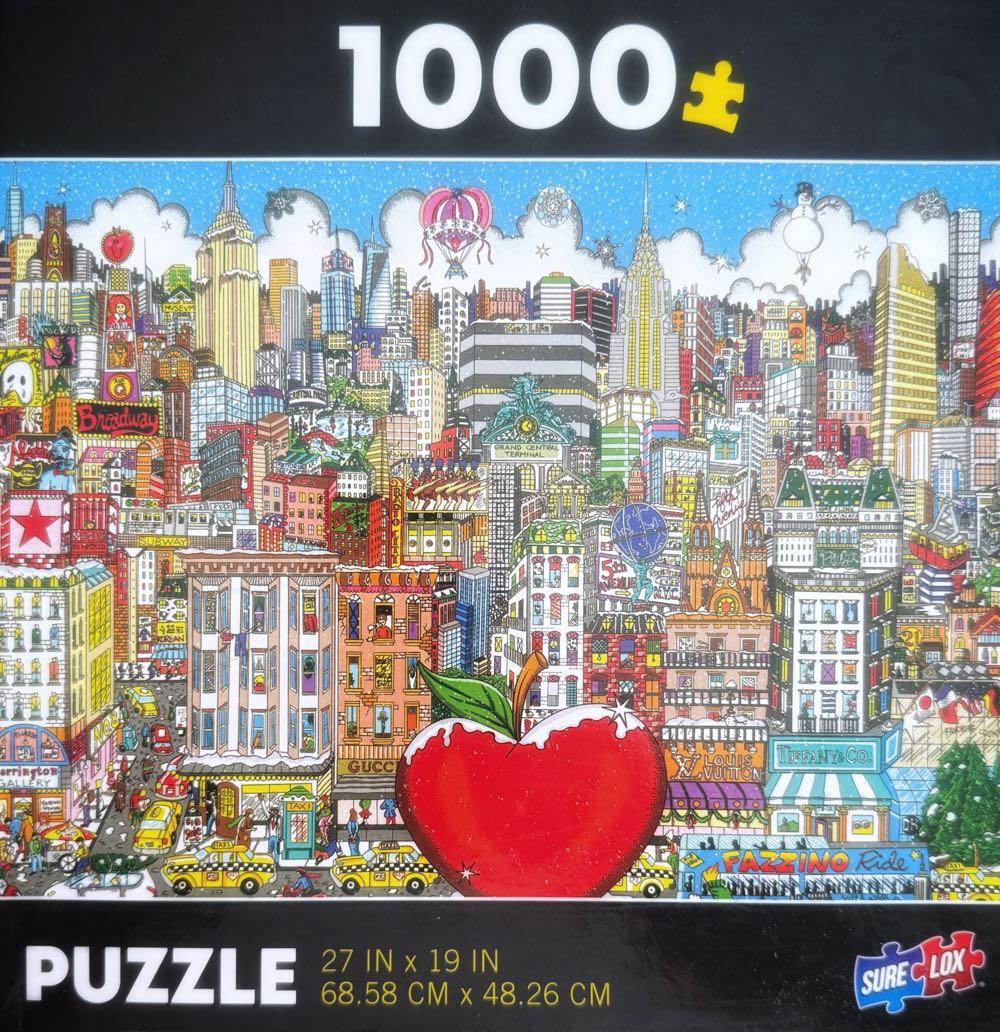 A Winter Visit To The Big Apple - Traded - Sure Lox puzzle collectible [Barcode 686141880475] - Main Image 2