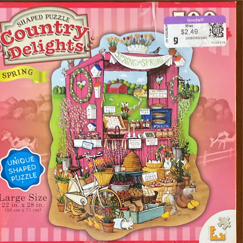 Spring Farm Stand - Lafayette Puzzle Factory puzzle collectible [Barcode 4895145403757] - Main Image 2