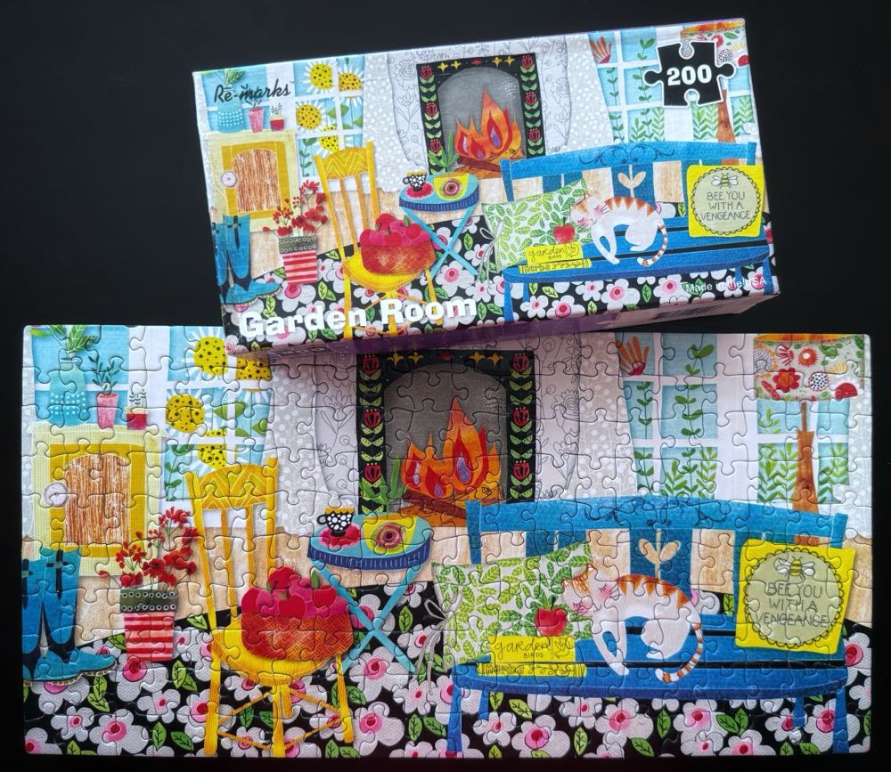 Garden Room* - Re-marks puzzle collectible [Barcode 681410190446] - Main Image 4