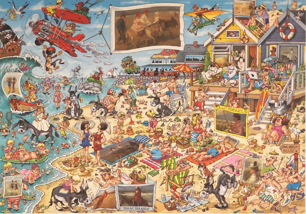 Gallery edition Isaac Israëls - goliath puzzle collectible [Barcode 8720077229242] - Main Image 2