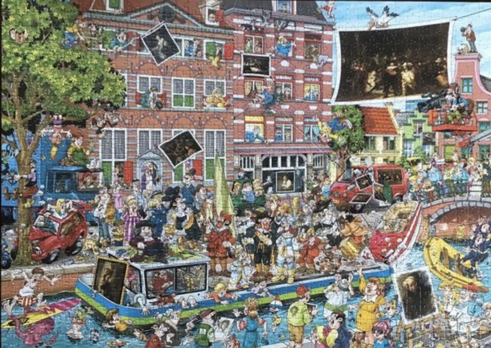 Gallery Edition Rembrandt van Rijn - goliath puzzle collectible [Barcode 8720077229235] - Main Image 4