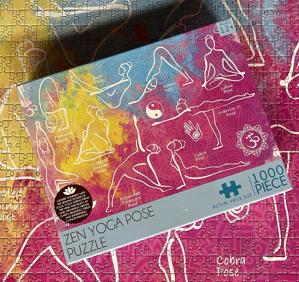 Zen Yoga Pose - RMS International puzzle collectible [Barcode 842779167047] - Main Image 2