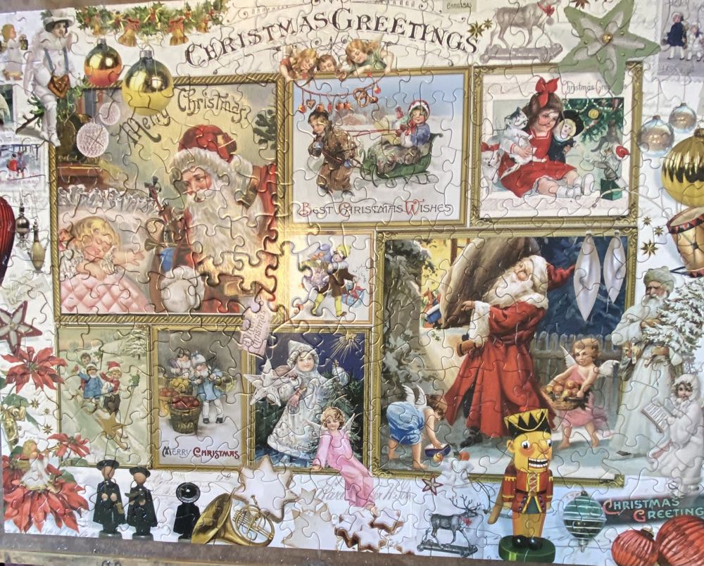 Christmas Greetings - Bits & Pieces puzzle collectible [Barcode 192949034977] - Main Image 3