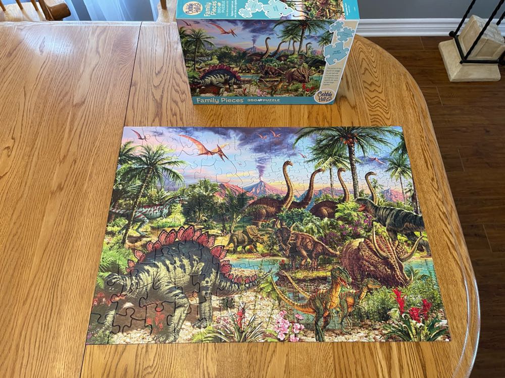 Prehistoric Party - Cobble Hill puzzle collectible - Main Image 2