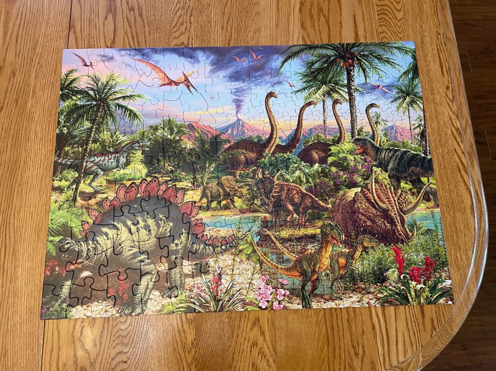 Prehistoric Party - Cobble Hill puzzle collectible - Main Image 3