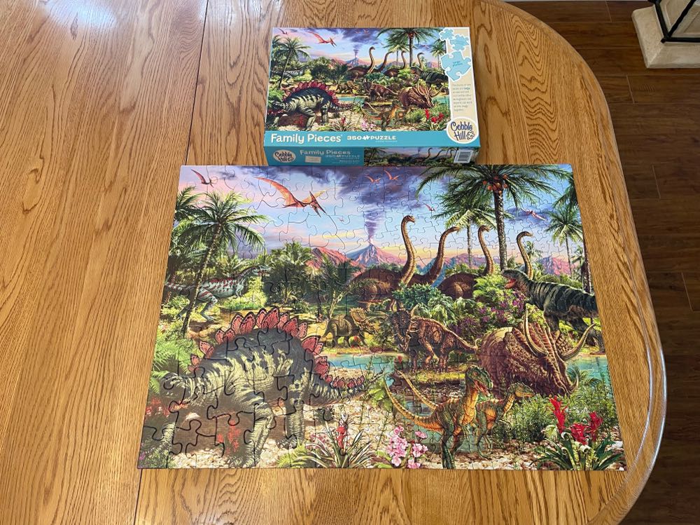 Prehistoric Party - Cobble Hill puzzle collectible - Main Image 4