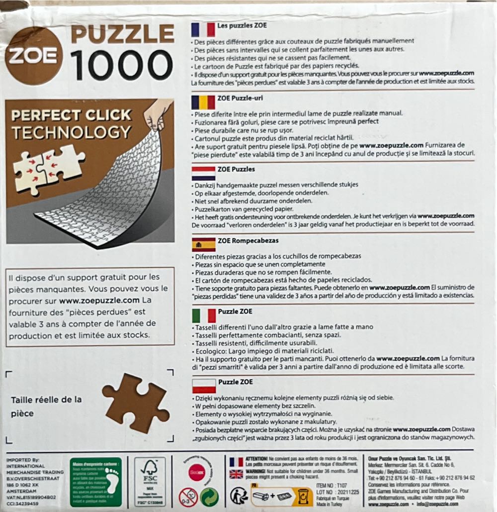 Fifth Avenue NYC - Zoe Puzzles puzzle collectible [Barcode 8681842206502] - Main Image 4