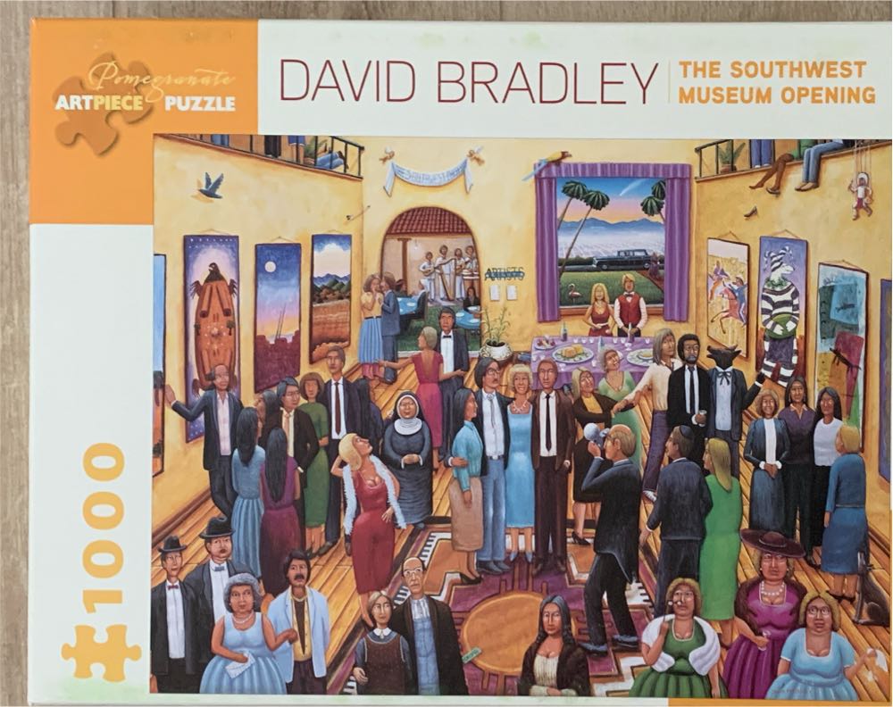 Southwest Museum Opening - Pomegranate Artpiece Puzzle puzzle collectible [Barcode 9780764971419] - Main Image 2