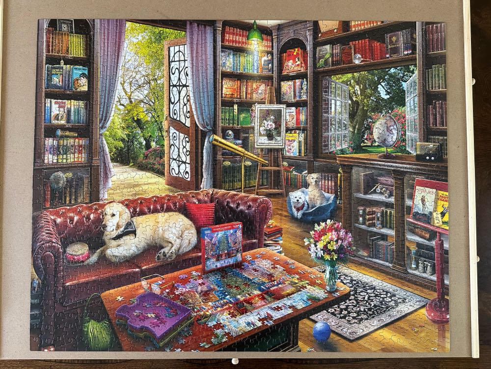 Puzzle Library - Work & Save - White Mountain puzzle collectible [Barcode 724819266371] - Main Image 2