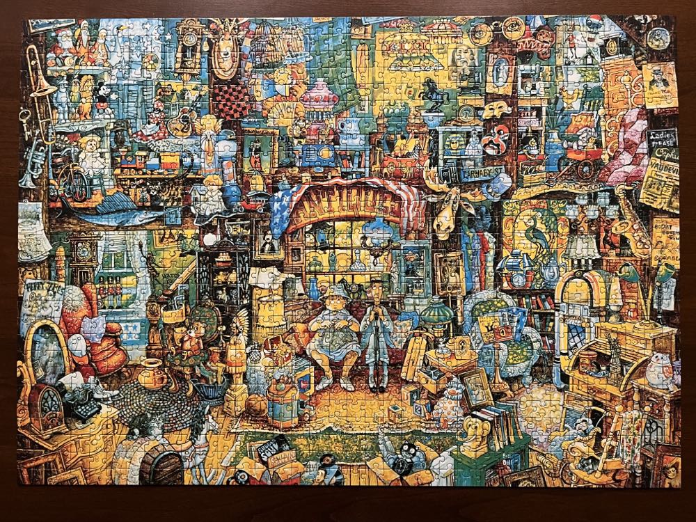 The Antiques - Ravensburger (Vintage) puzzle collectible [Barcode 4005556157877] - Main Image 2