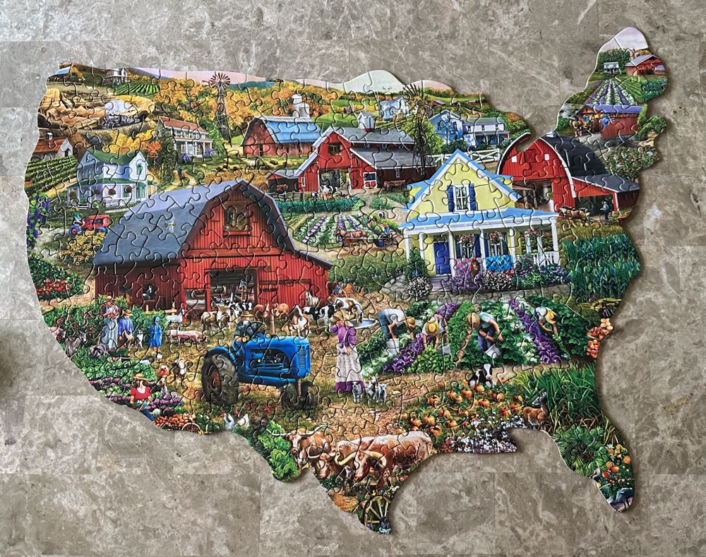 Farm Country CB - Bits & Pieces puzzle collectible [Barcode 704812112745] - Main Image 3