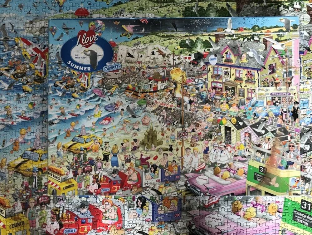 I ❤️ Summer - Gibsons puzzle collectible [Barcode 9902027716043] - Main Image 4