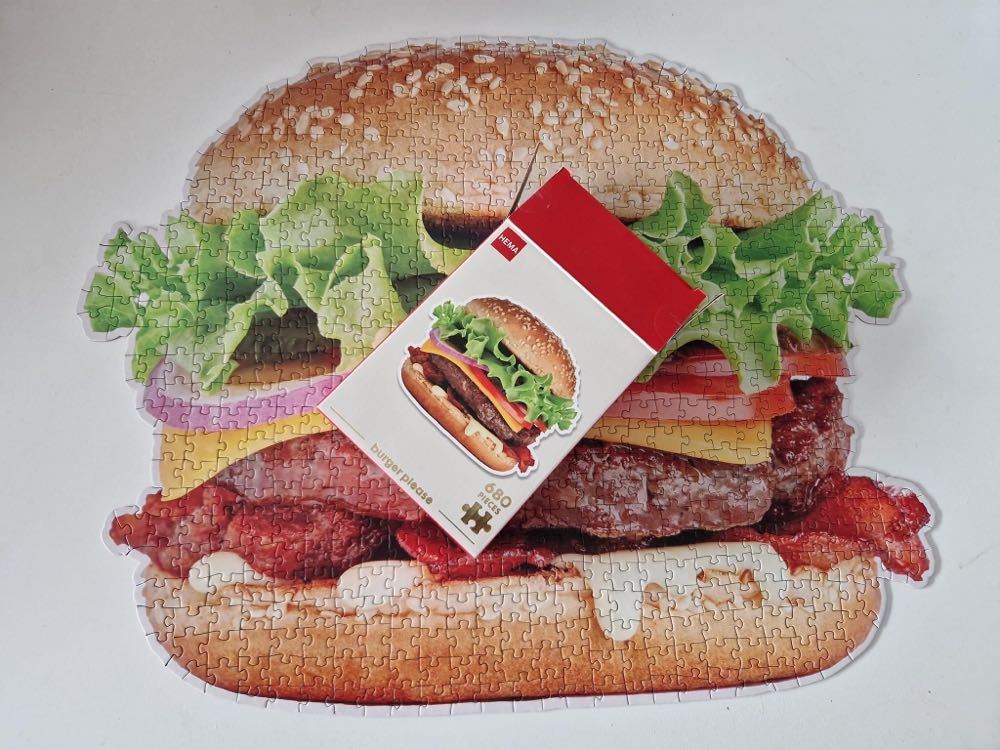 Hamburger - HEMA puzzle collectible [Barcode 8720354454961] - Main Image 4