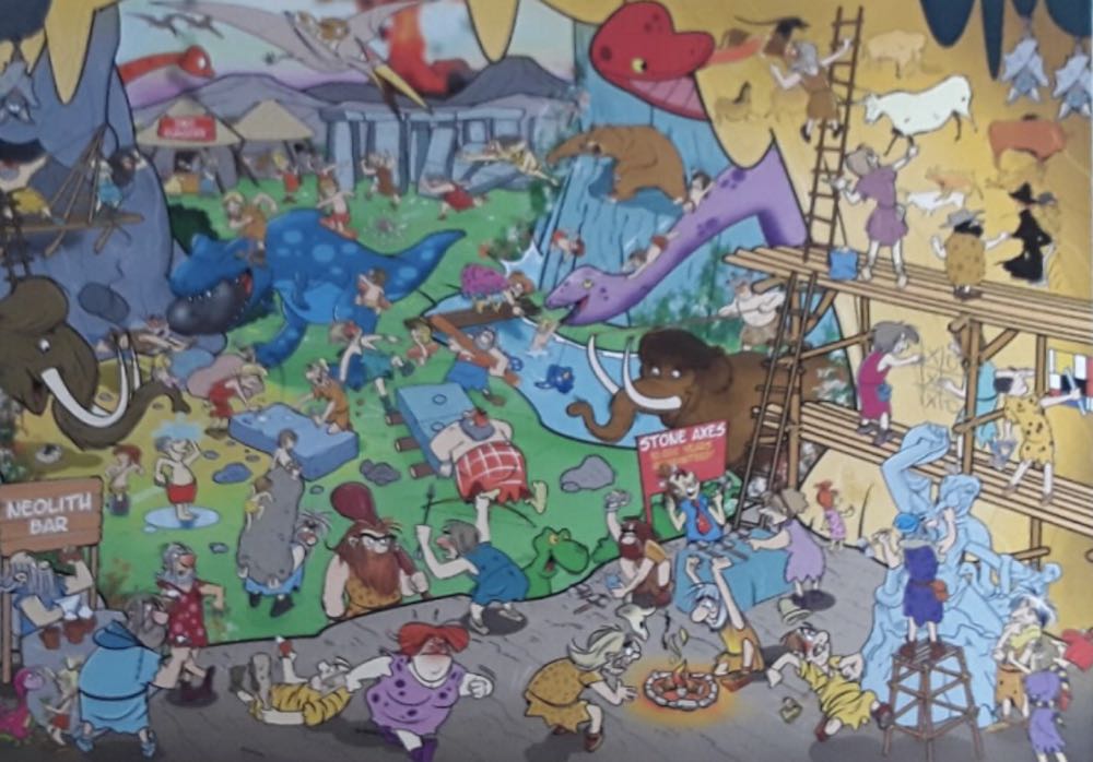 Prehistoric / Prehistorie 🟦 - Goliath That’s life puzzle collectible [Barcode 8720077192645] - Main Image 2