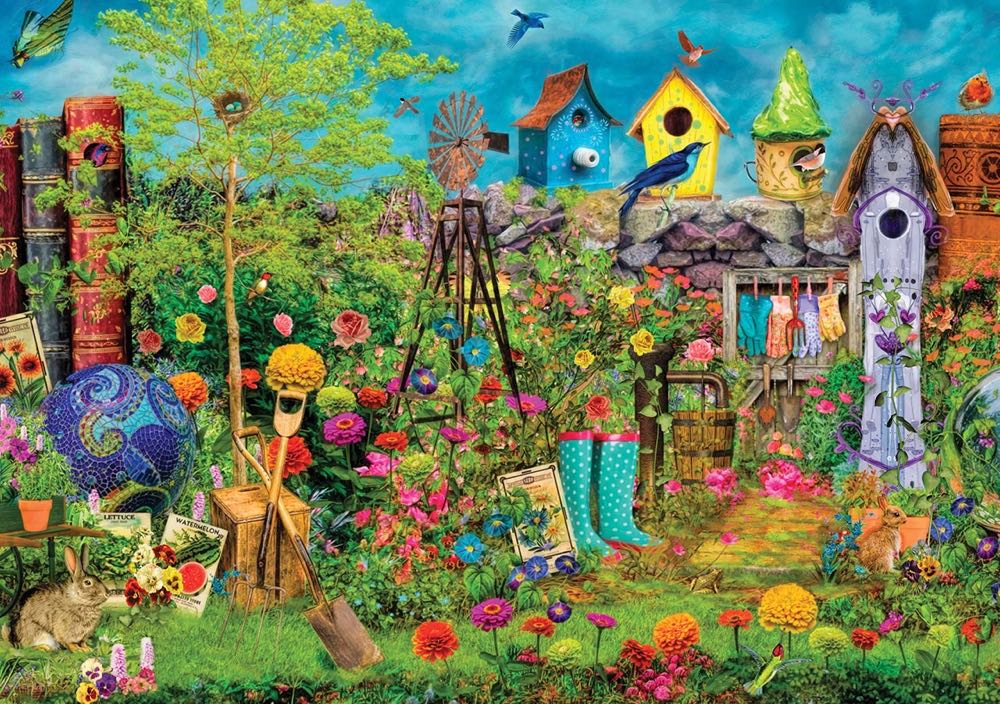 Summer Garden  - KS Games puzzle collectible [Barcode 8681842220096] - Main Image 2