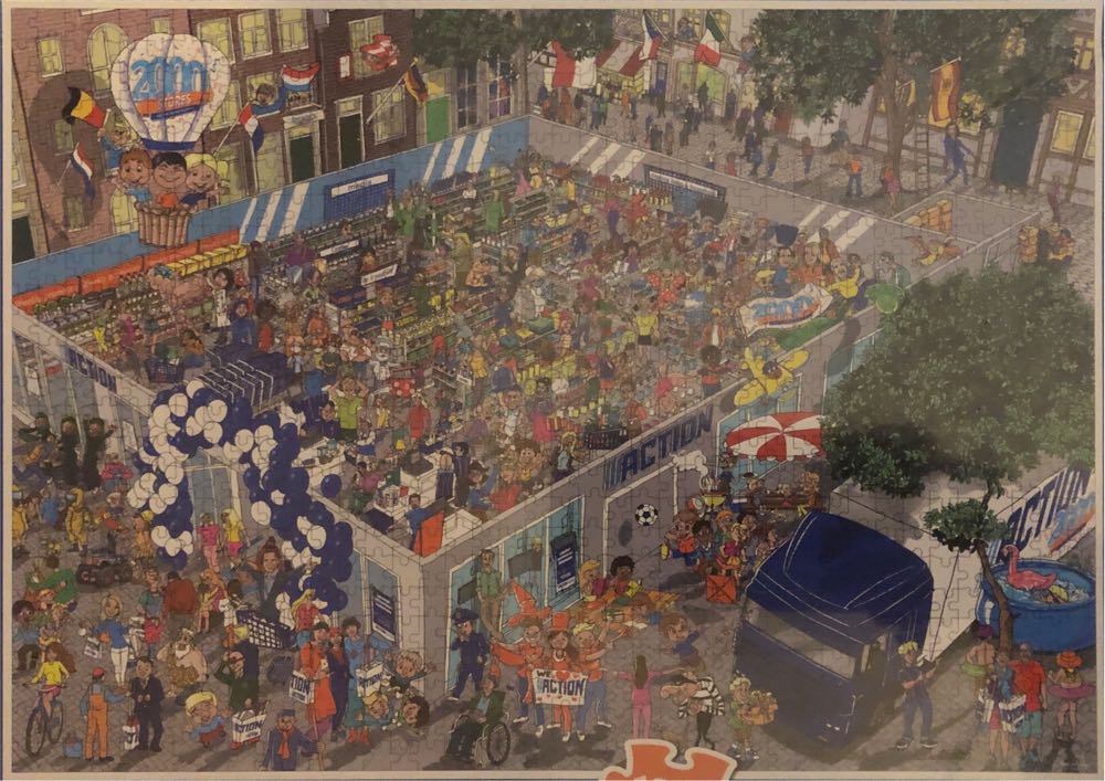 Action Winkel - Grafix puzzle collectible [Barcode 8715427087832] - Main Image 2