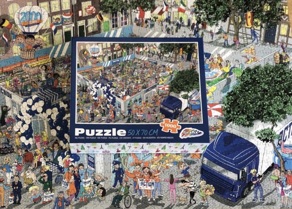 Action Winkel - Grafix puzzle collectible [Barcode 8715427087832] - Main Image 4