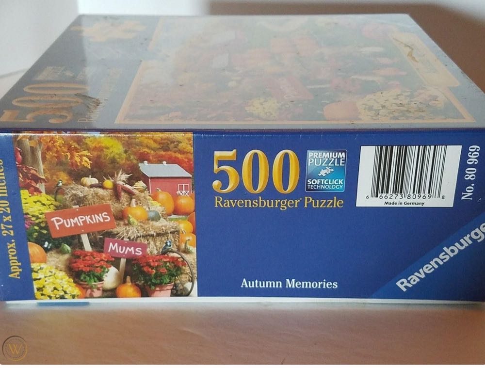 Autumn Memories - Ravensburger puzzle collectible [Barcode 666273809698] - Main Image 3