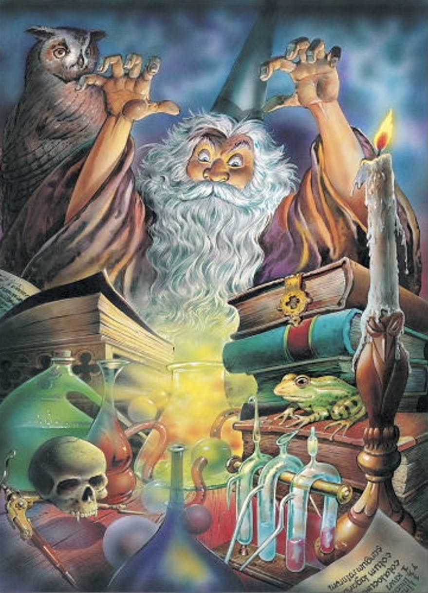 The Magician 🟦 - Educa puzzle collectible [Barcode 8412668127777] - Main Image 2