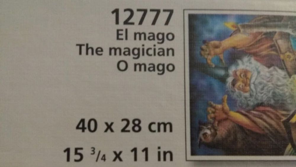 The Magician 🟦 - Educa puzzle collectible [Barcode 8412668127777] - Main Image 4